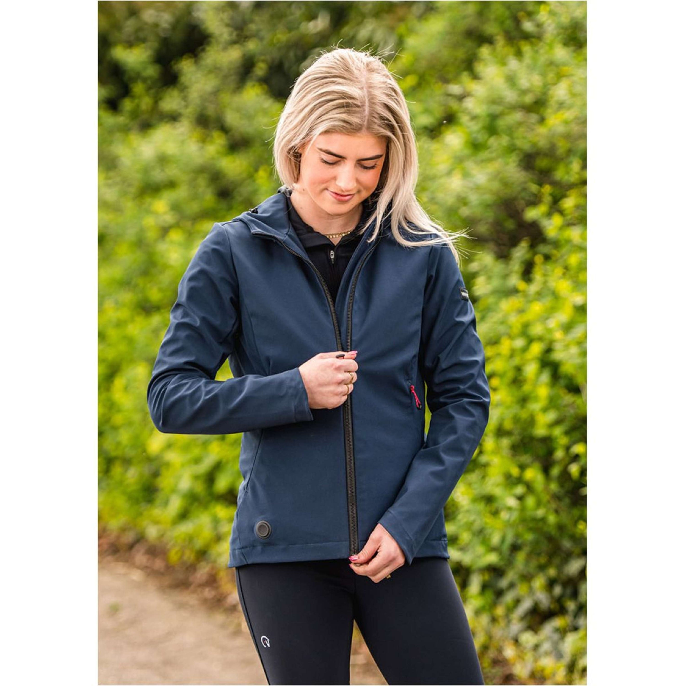 WHIS Veste Chauffante Softshell Coach Marin foncé WHIS Veste Chauffante Softshell Coach Marin foncé