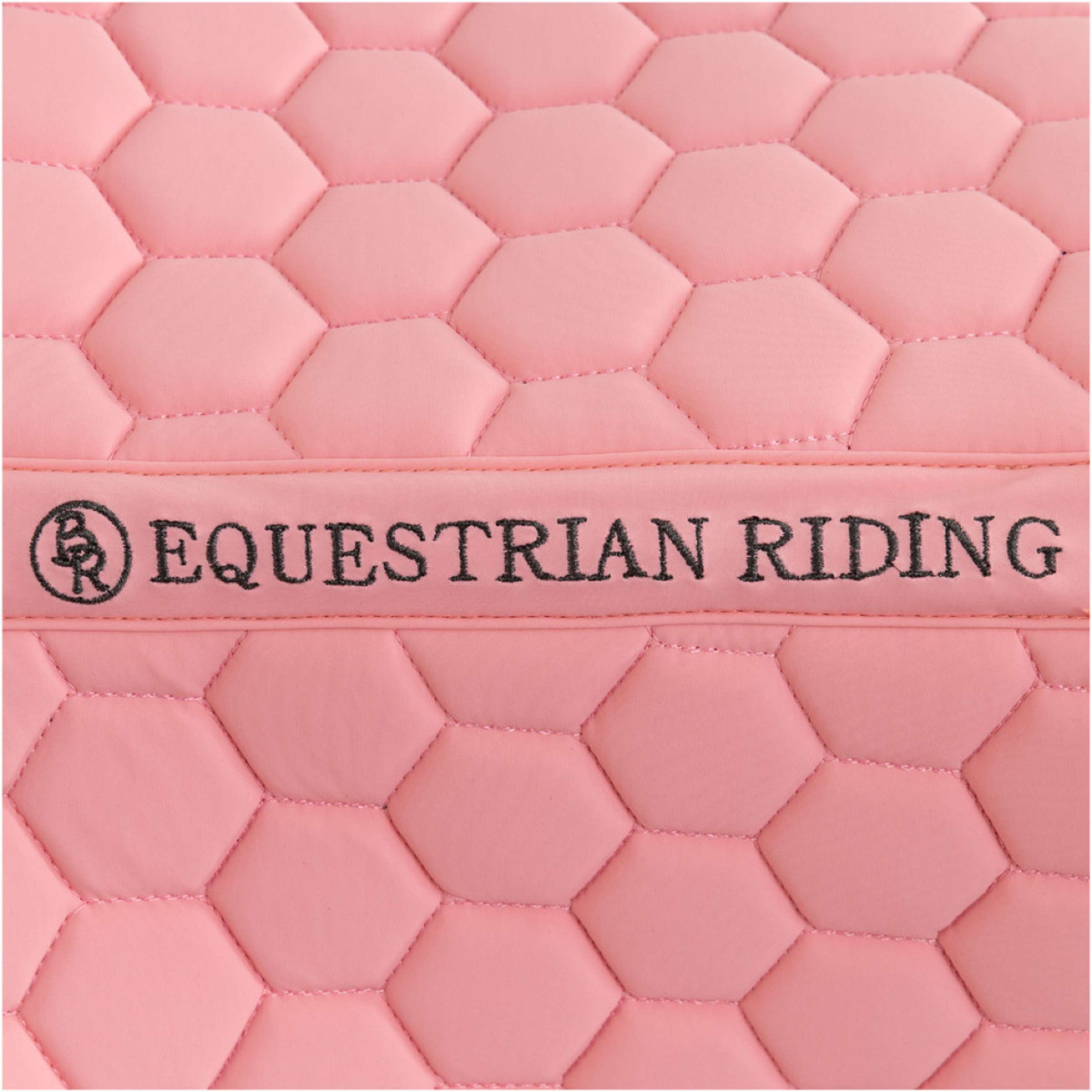 BR Tapis de Selle Alpha de Saut Carnation