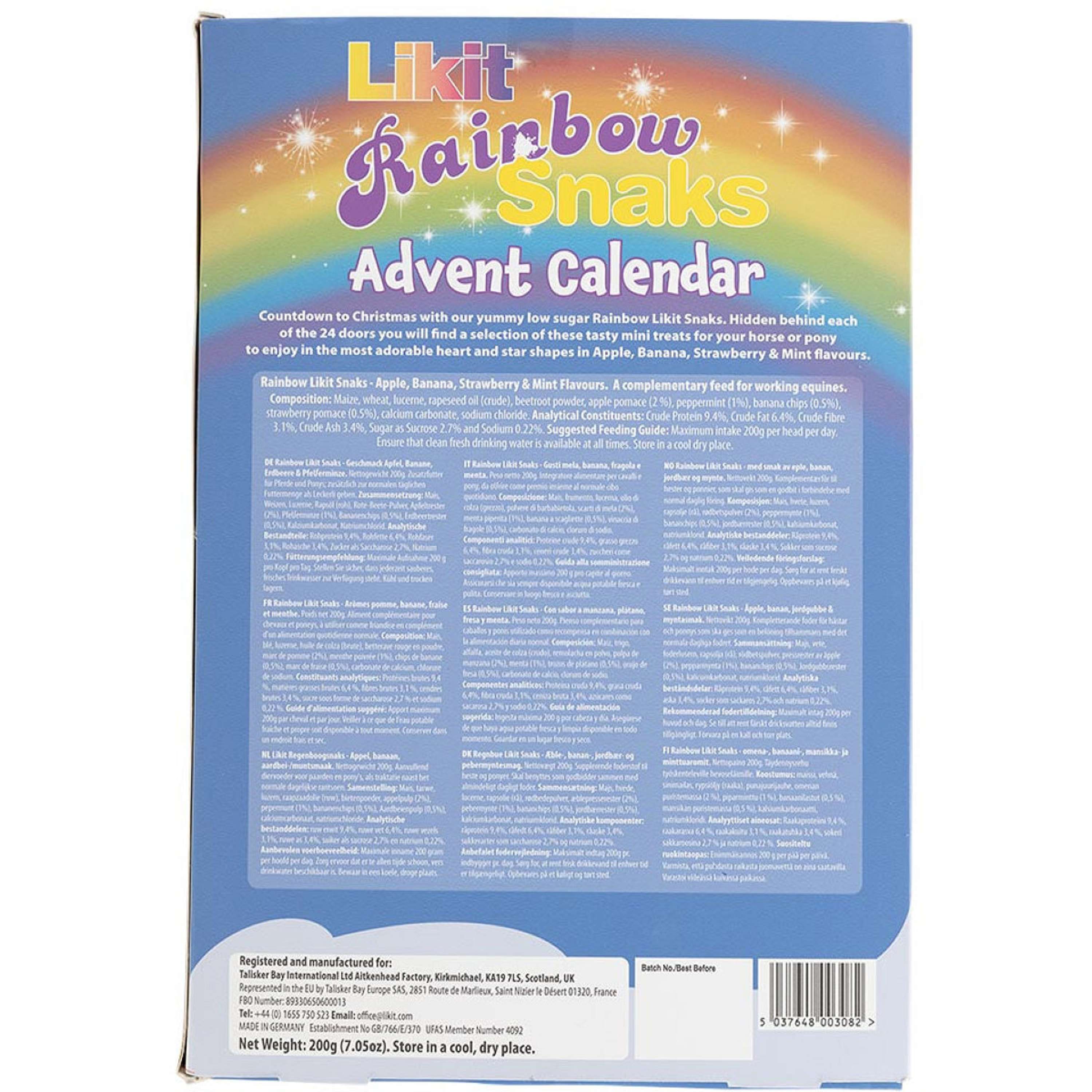 Likit Calendrier de l'Avent Rainbow Christmas