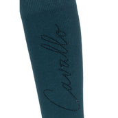 Cavallo Chaussettes d'Équitation CavalSelma Dark Peacock