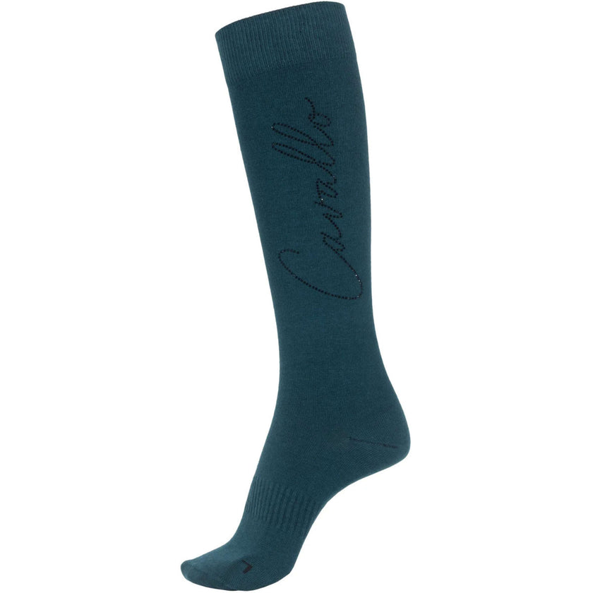 Cavallo Chaussettes d'Équitation CavalSelma Dark Peacock