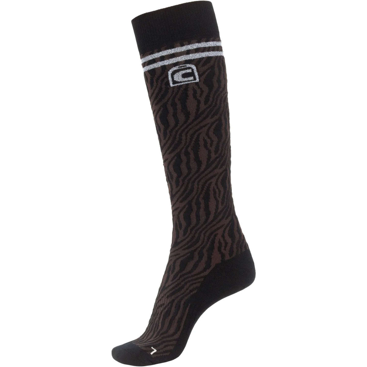 Cavallo Chaussettes d'Équitation CavalSelda Noir