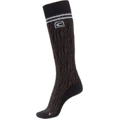 Cavallo Chaussettes d'Équitation CavalSelda Noir