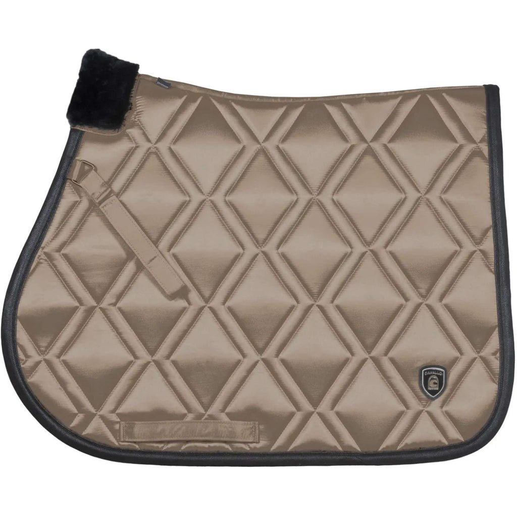 Cavallo Tapis de Selle Cavallune Polyvalent Peanut
