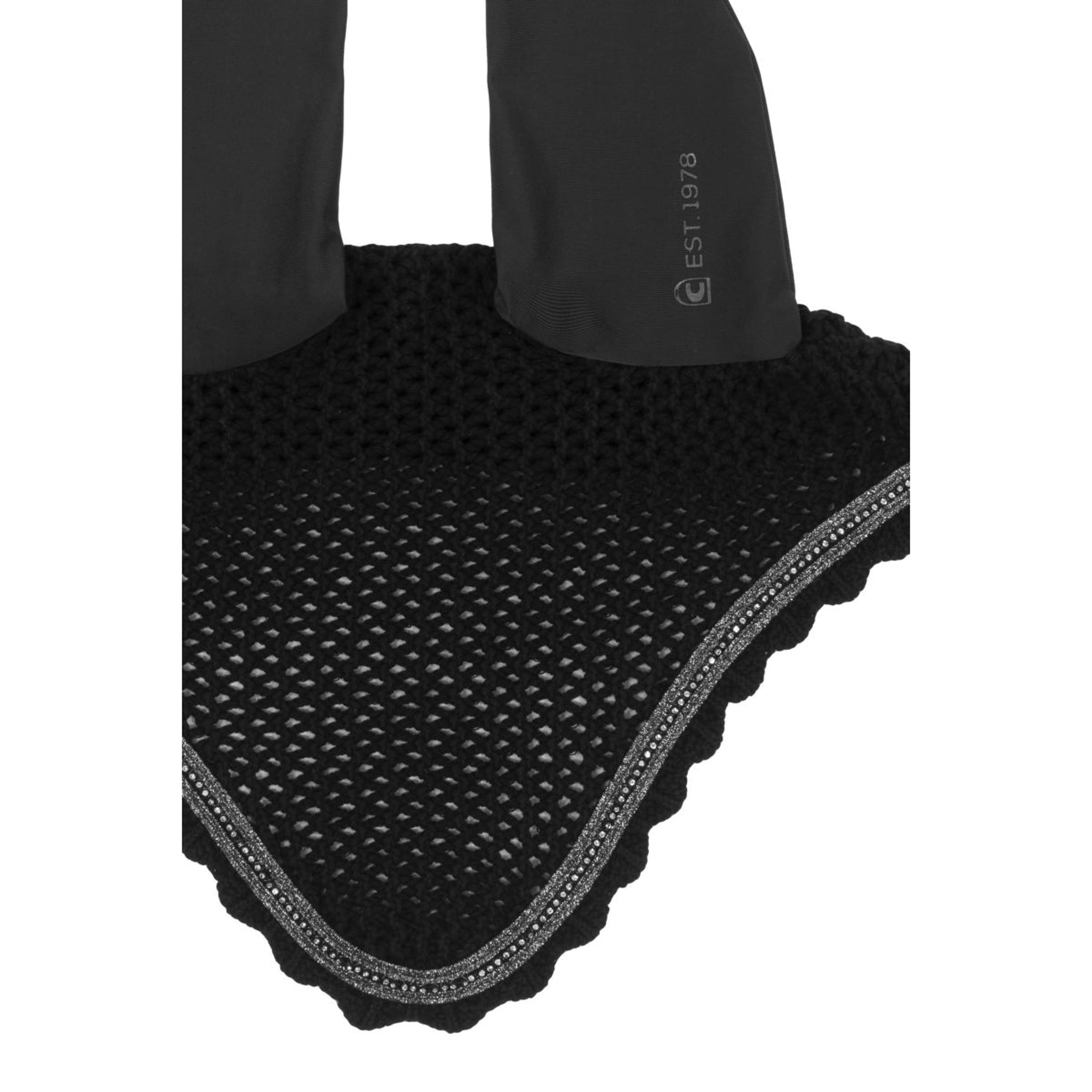 Cavallo Bonnet Anti-Mouches CavalJetty Noir Cavallo Bonnet Anti-Mouches CavalJetty Noir