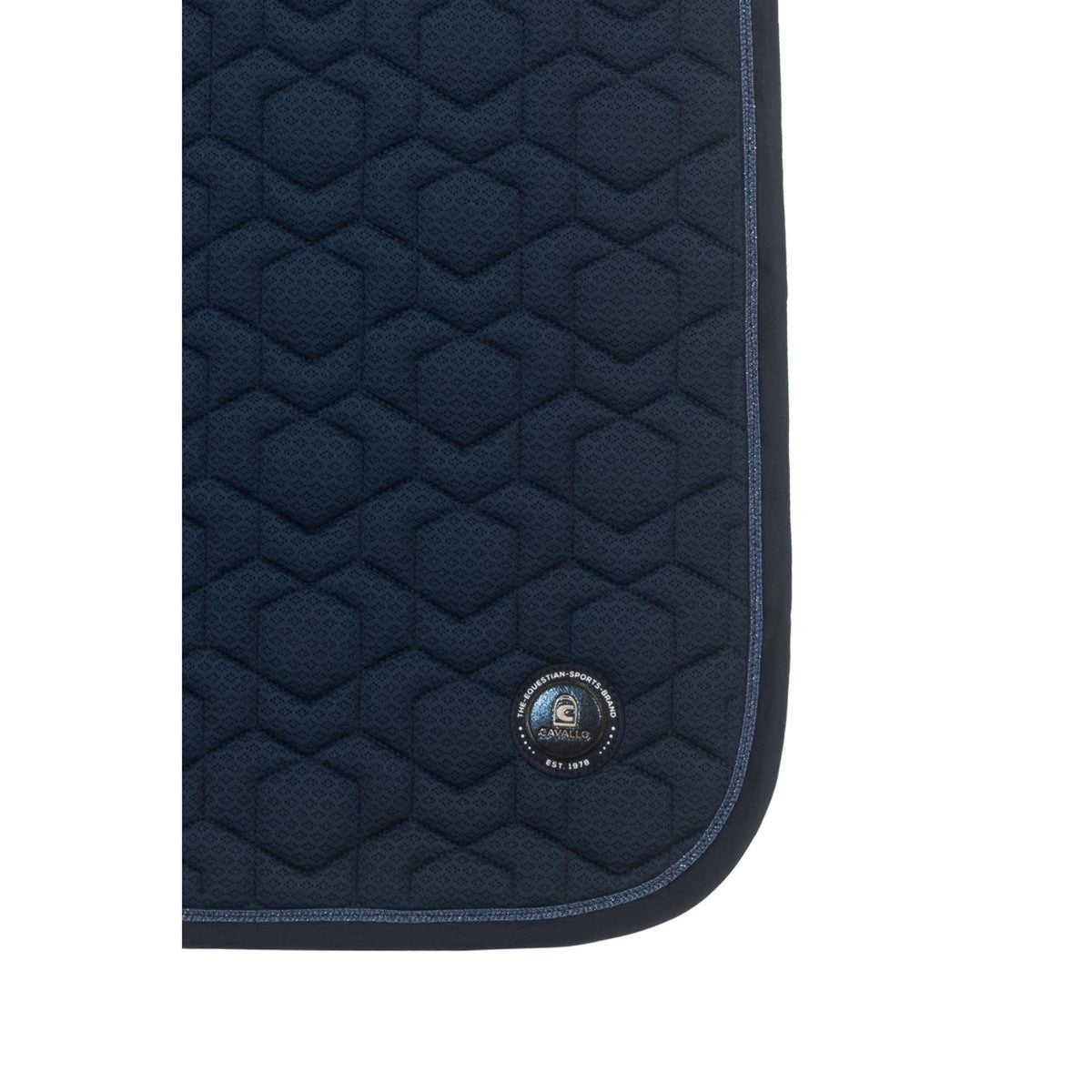 Cavallo Tapis de Selle CavalPolina Dressage Bleu foncé