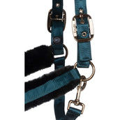 Cavallo Licol CavalJero avec Fourrure Dark Peacock