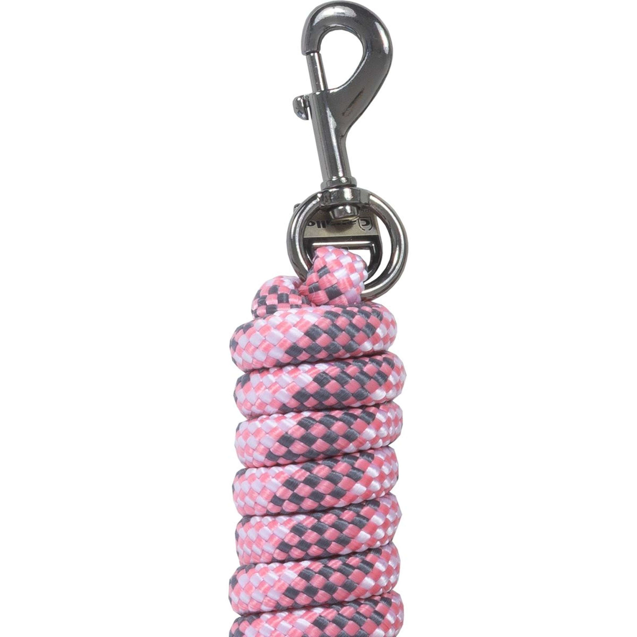Cavallo Corde pour Licol CavalJace avec Mousqueton Powder Pink Cavallo Corde pour Licol CavalJace avec Mousqueton Powder Pink