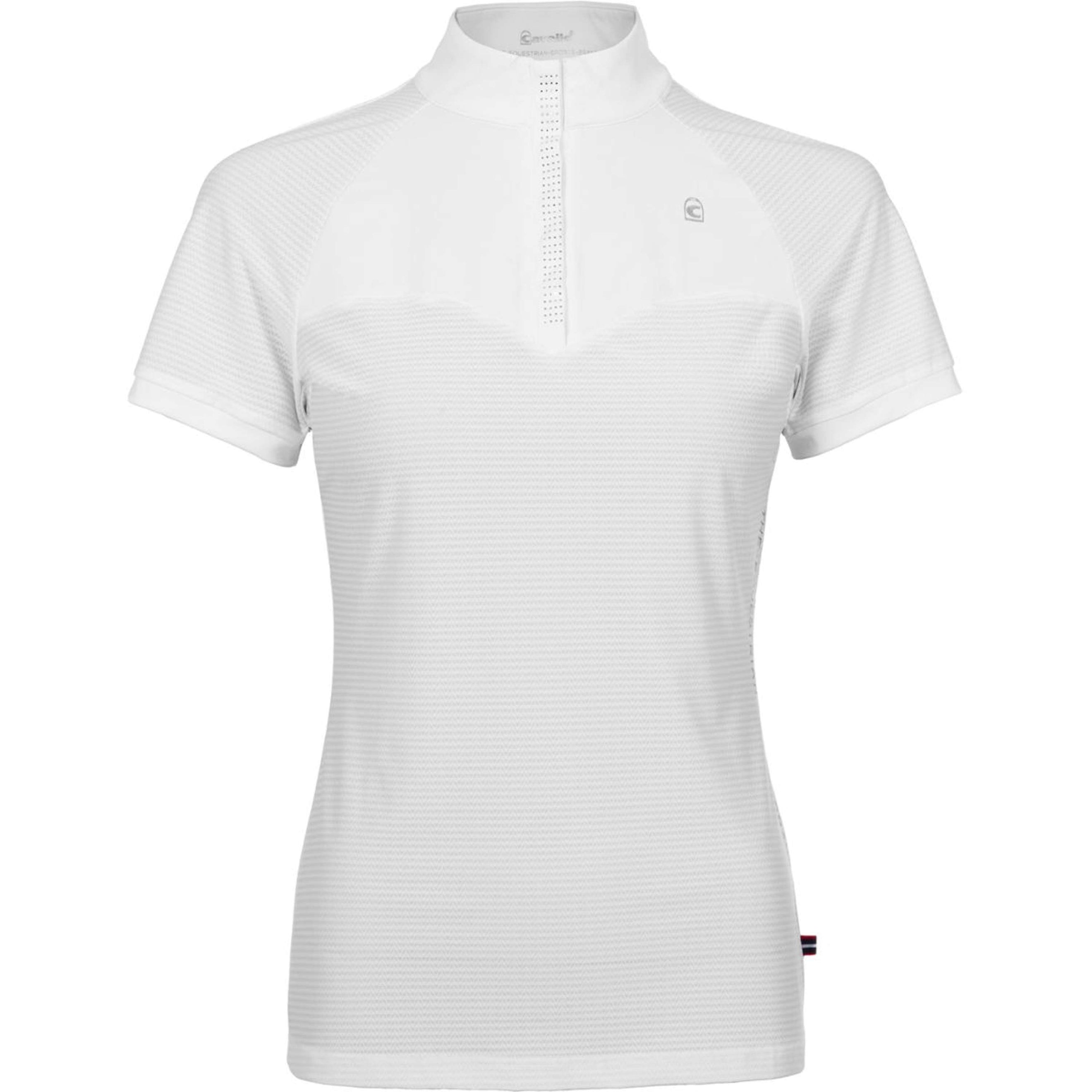 Cavallo T-shirt de Concours CavalBrisa Blanc