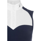 Cavallo T-shirt de Concours CavalBaila Sans Manche Bleu foncé