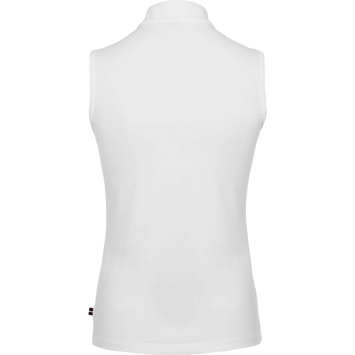 Cavallo T-shirt de Concours CavalBaila Sans Manche Blanc