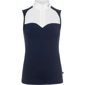 Cavallo T-shirt de Concours CavalBaila Sans Manche Bleu foncé