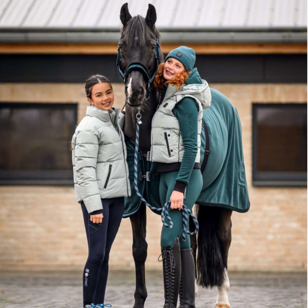 Cavallo Corde pour Licol CavalJace avec Mousqueton Dark Peacock
