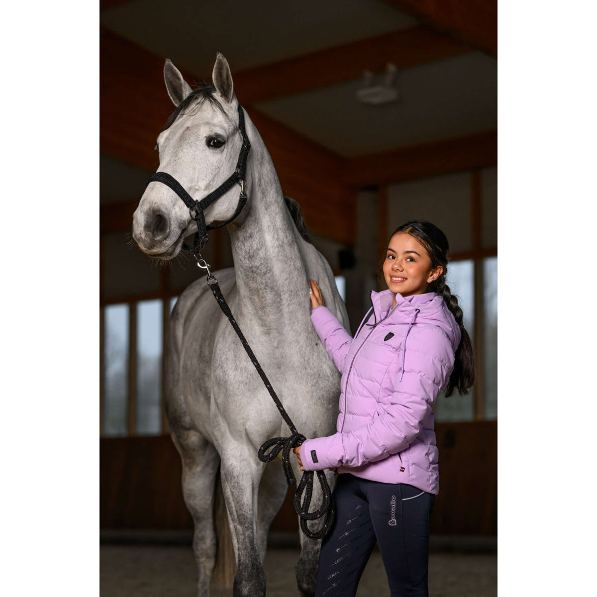 Cavallo Licol CavalRose Noir