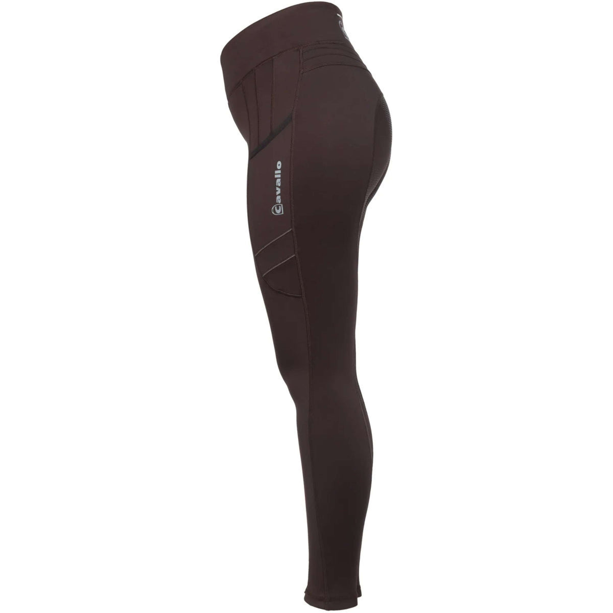 Cavallo Legging d'Équitation CavalLin Grip Rl Full Grip Café Noir