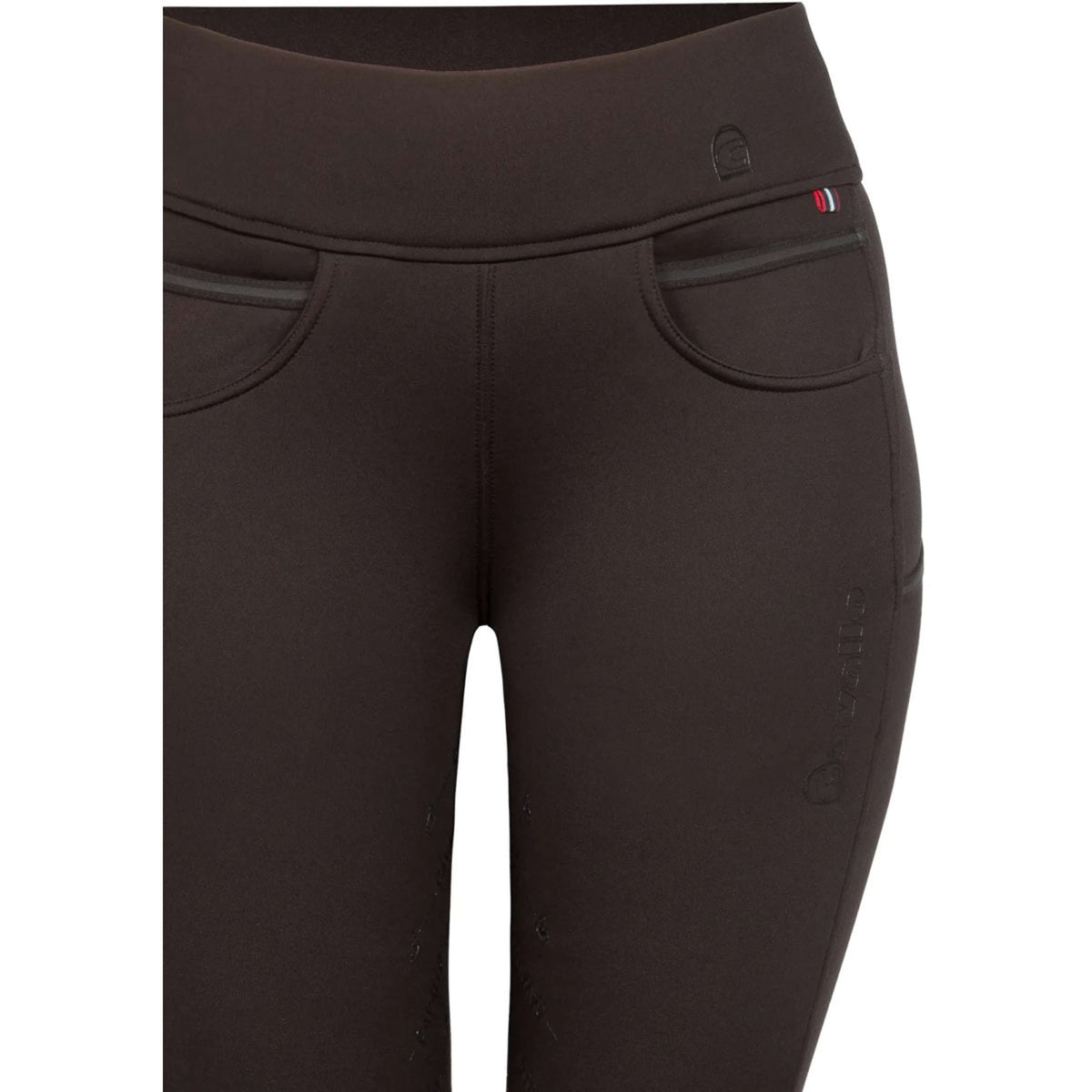 Cavallo Legging d'Équitation CavalLiz Grip Rl Full Grip Café Noir