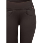 Cavallo Legging d'Équitation CavalLiz Grip Rl Full Grip Café Noir