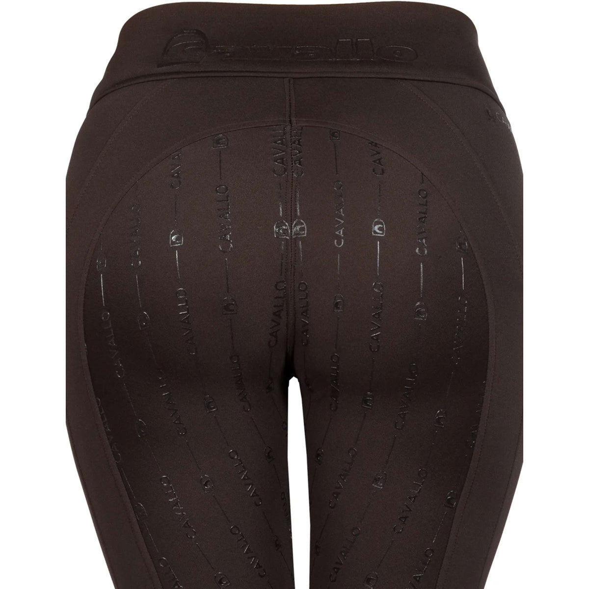 Cavallo Legging d'Équitation CavalLiz Grip Rl Full Grip Café Noir