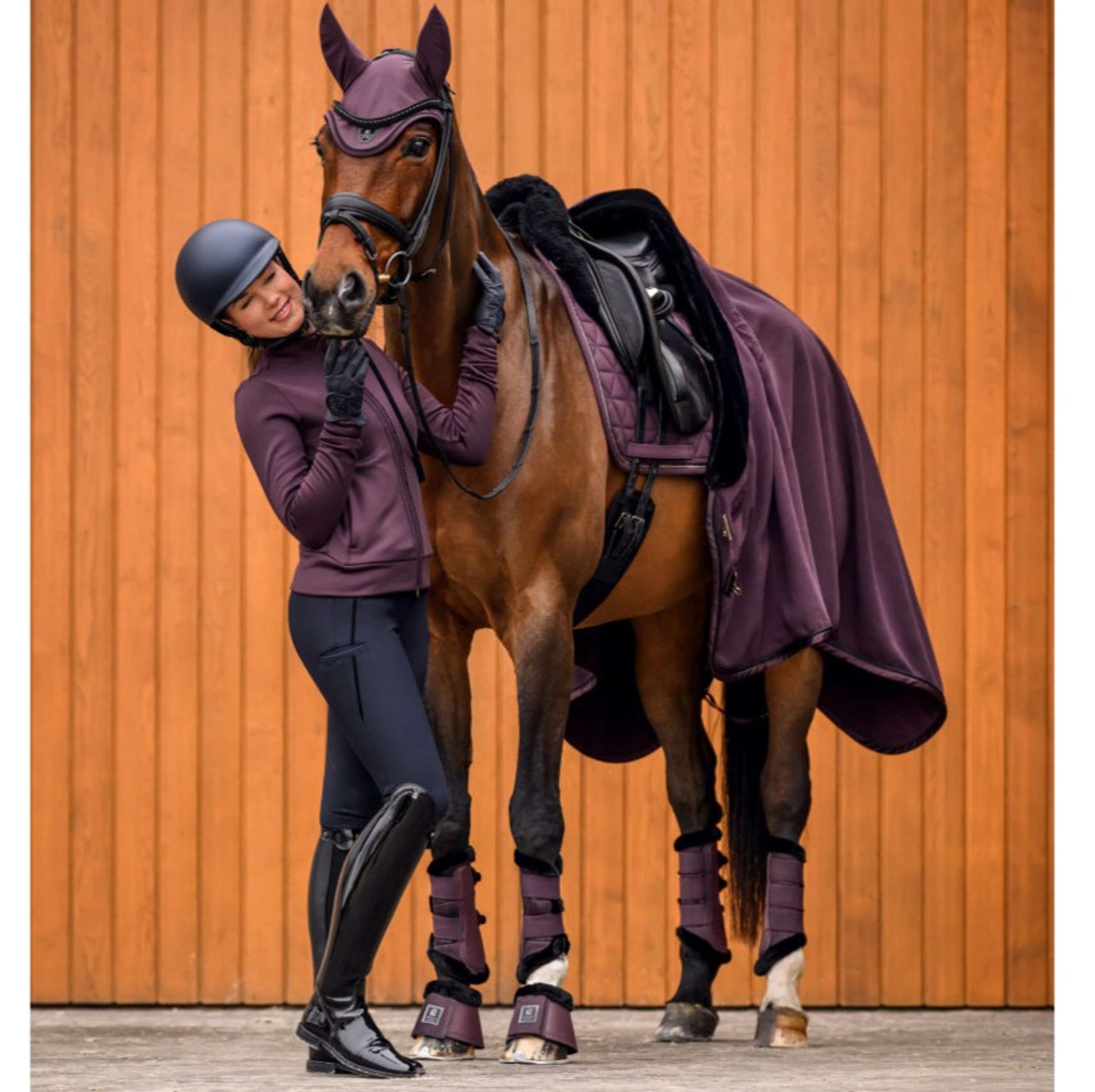 Cavallo Gilet d'Entraînement CavalDaphne Dusty Plum Cavallo Gilet d'Entraînement CavalDaphne Dusty Plum