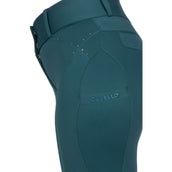 Cavallo Pantalon d'Équitation CavalCandera Grip Mobile Full Grip Dark Peacock