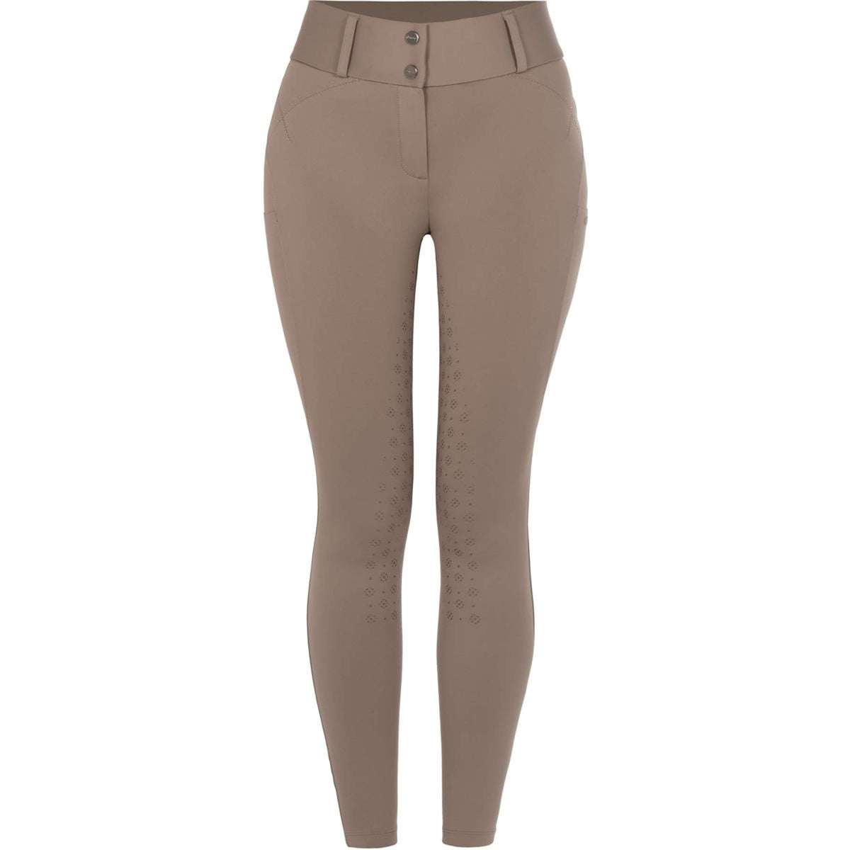 Cavallo Pantalon d'Équitation CavalCandera Grip Mobile Full Grip Mocha Latte