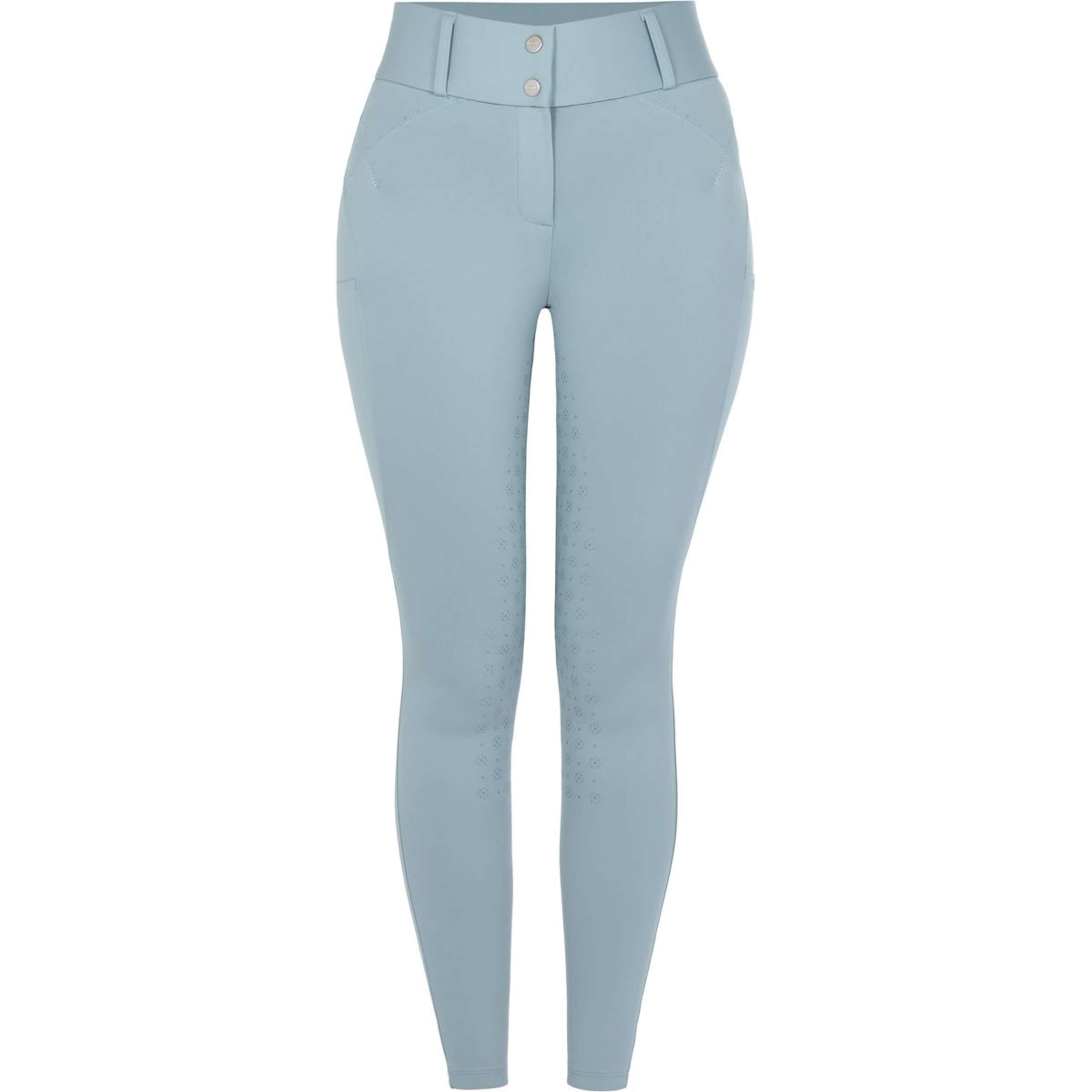 Cavallo Pantalon d'Équitation CavalCandera Grip Mobile Full Grip Soft Aqua