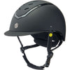 Charles Owen Bombe Kylo visière standard MIPS Black Matte/Black Gloss