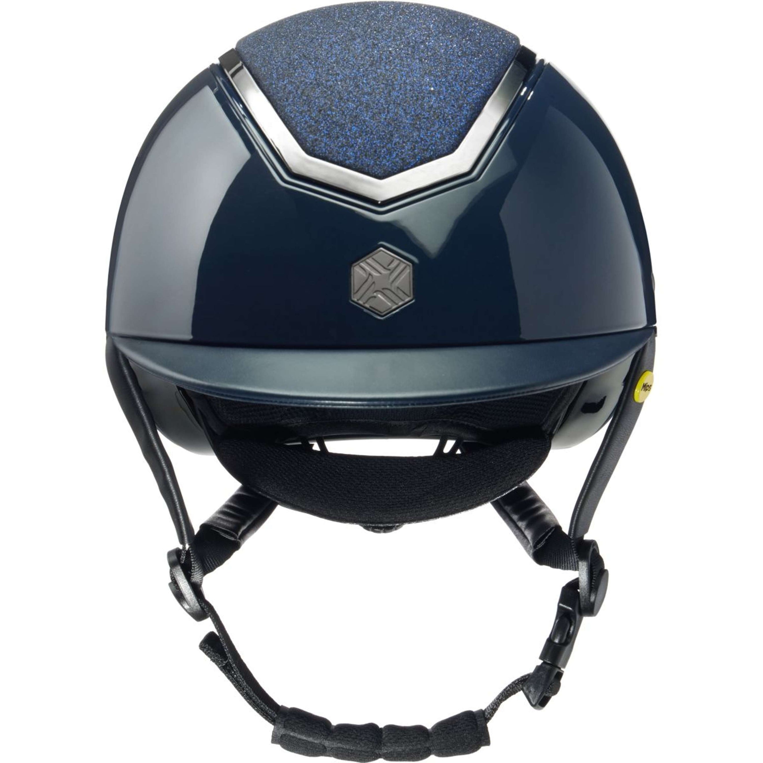 Charles Owen Bombe Kylo Sparkly MIPS Navy Gloss/Pewter Charles Owen Bombe Kylo Sparkly MIPS Navy Gloss/Pewter