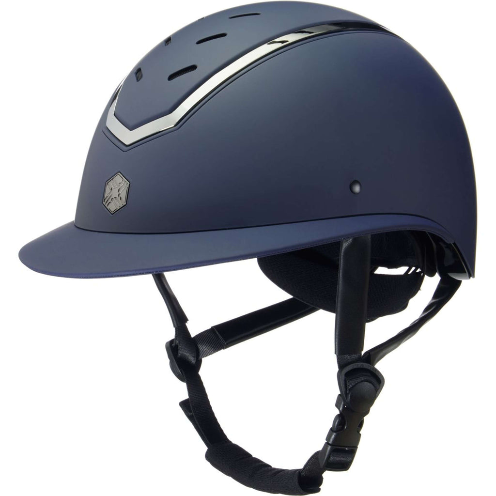 Charles Owen Bombe Kylo Wide Peak Navy Matte/Pewter