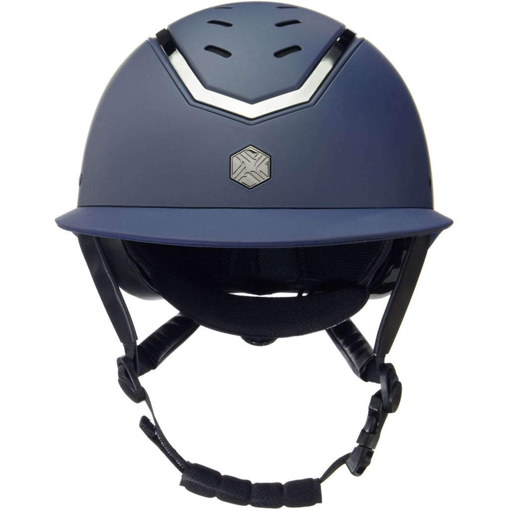 Charles Owen Bombe Kylo Wide Peak Navy Matte/Pewter