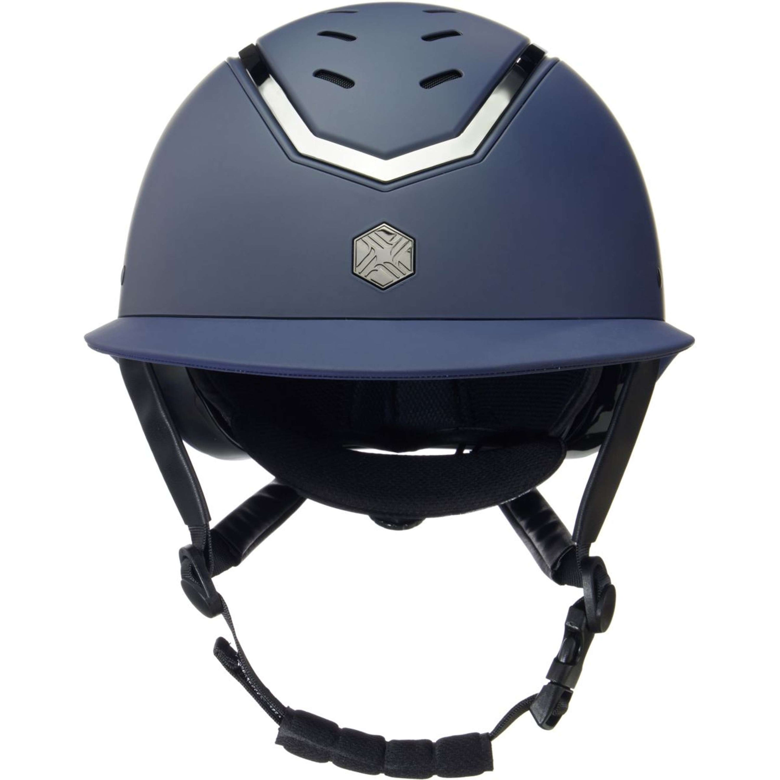 Charles Owen Bombe Kylo Wide Peak Navy Matte/Pewter