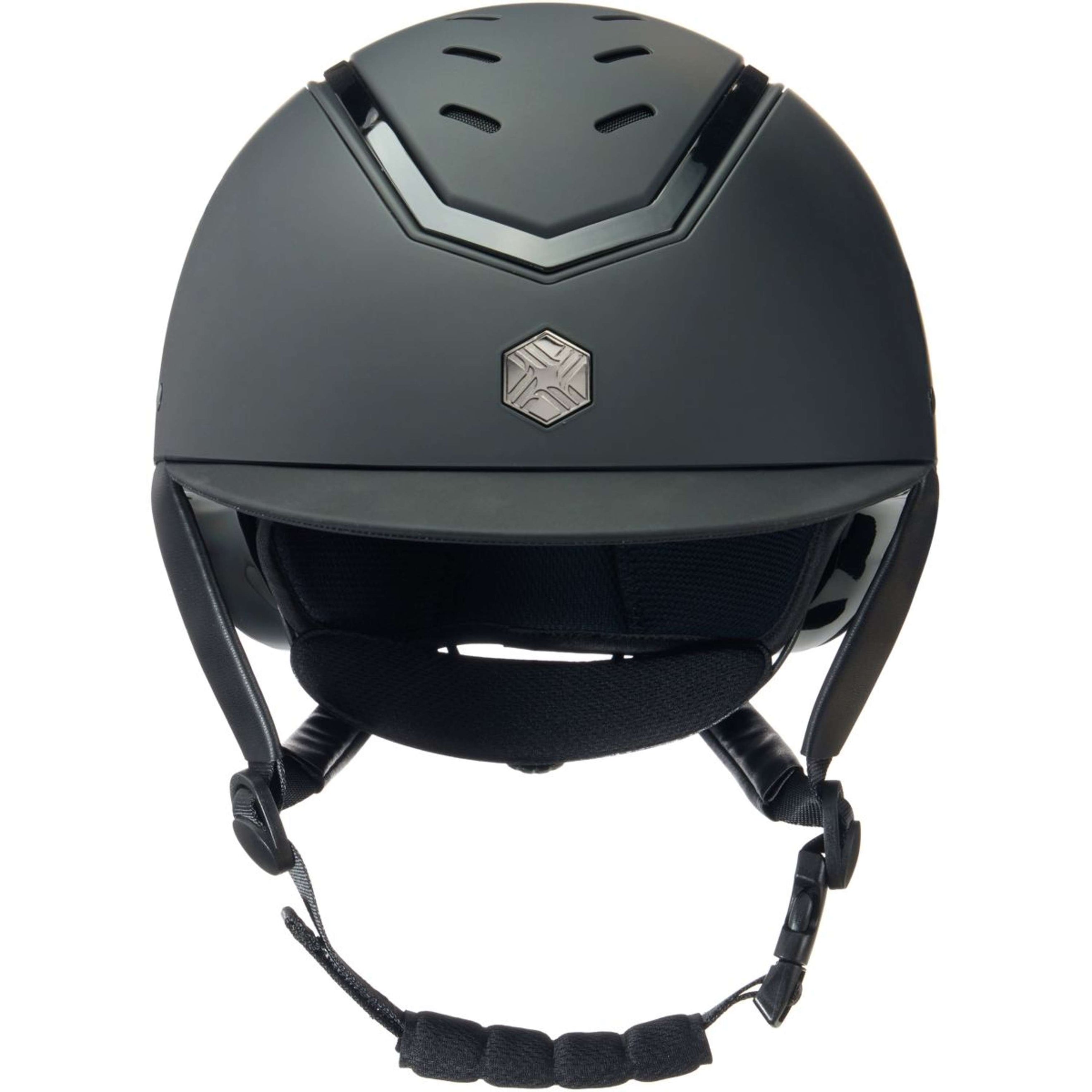 Charles Owen Bombe Kylo Black Matte/Black Gloss Charles Owen Bombe Kylo Black Matte/Black Gloss