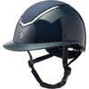 Charles Owen Bombe Kylo Sparkly Wide Peak Navy Gloss/Pewter