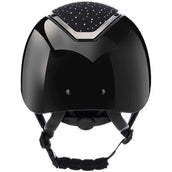 Charles Owen Bombe Kylo Crystal Black Gloss/Chrome
