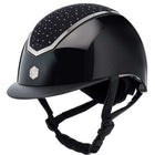 Charles Owen Bombe Kylo Crystal Black Gloss/Chrome