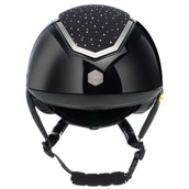Charles Owen Bombe Kylo Crystal Black Gloss/Chrome