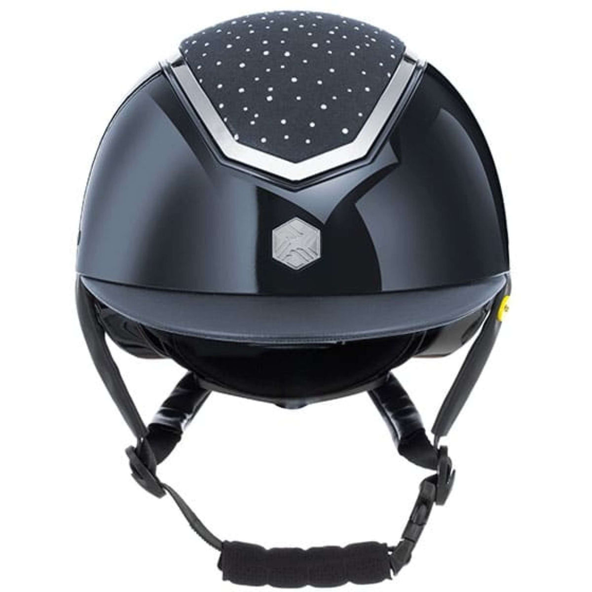 Charles Owen Bombe Kylo Crystal MIPS Navy Gloss/Silver