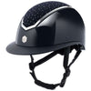 Charles Owen Bombe Kylo Crystal Wide Peak Navy Gloss/Silver