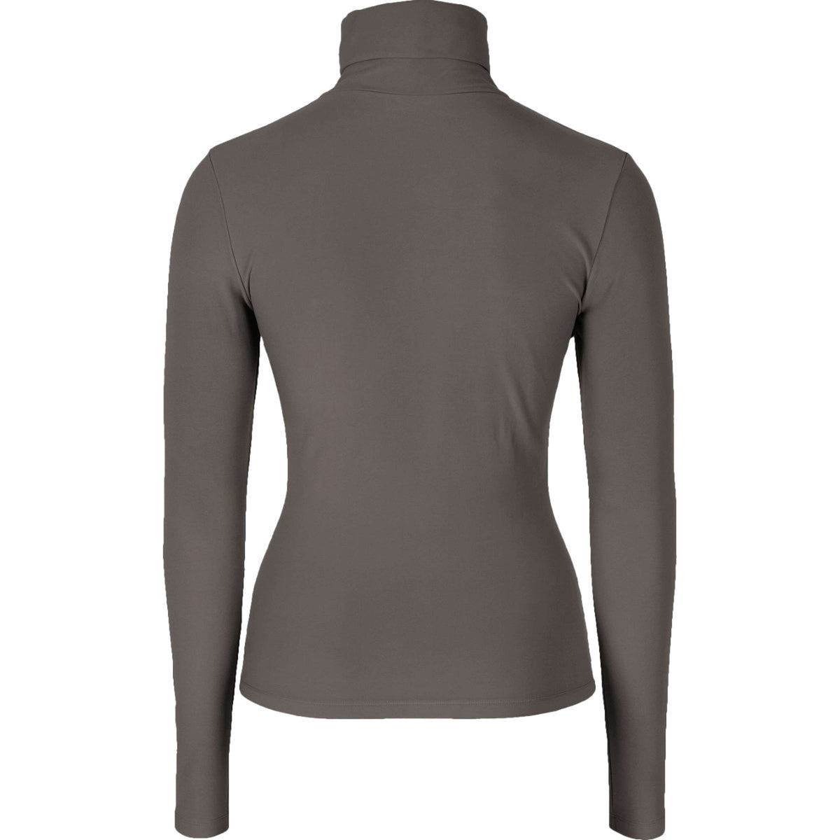 Covalliero Active Shirt Turtleneck AW26 Milky Chocolate