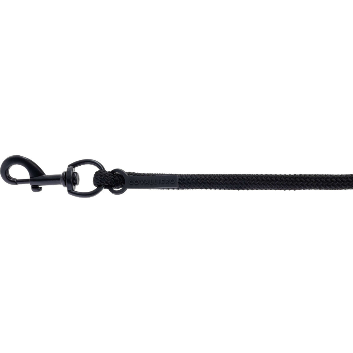 Covalliero Corde pour Licol AW26 avec Mousqueton Noir