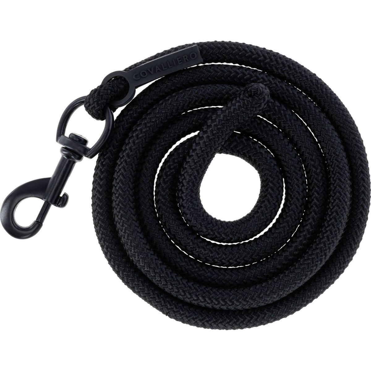 Covalliero Corde pour Licol AW26 avec Mousqueton Noir