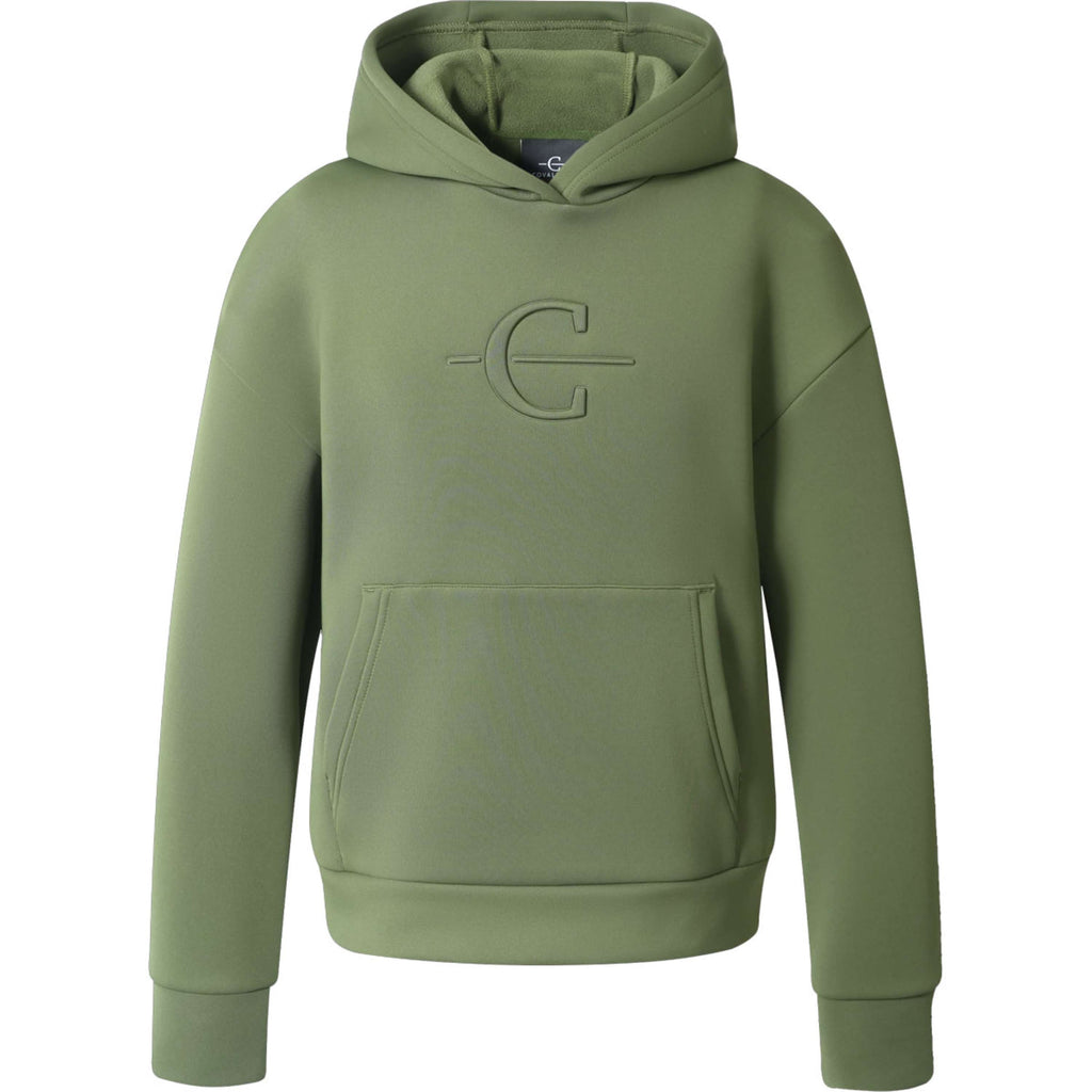 Covalliero Pull col Hoodie AW26 Kids Forest Green