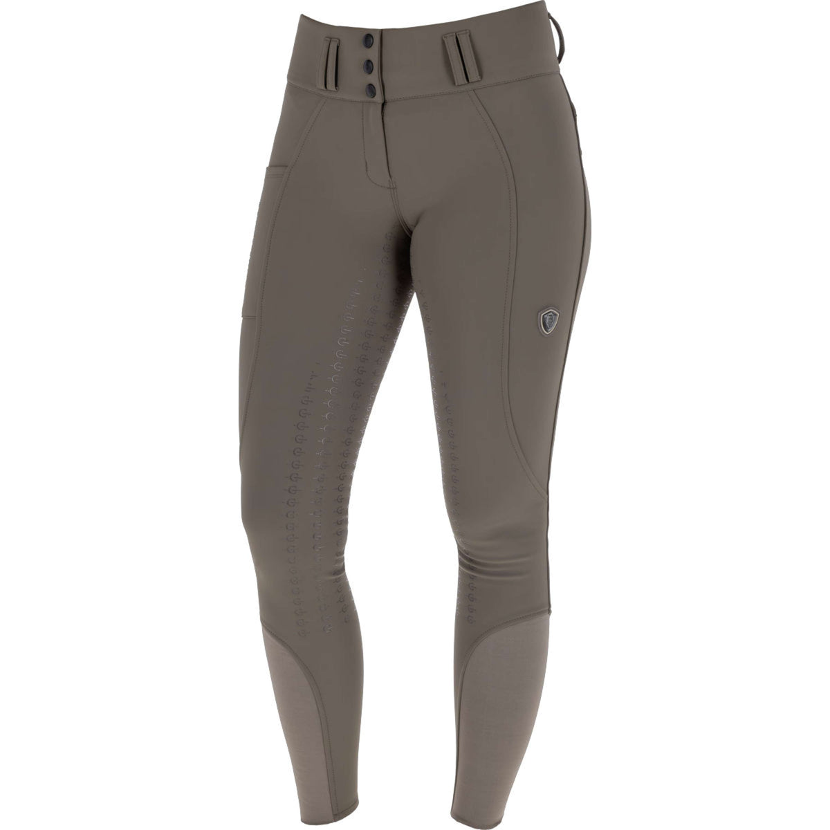 Covalliero Pantalon d'Équitation Hight Waist Full Grip AW26 Milky Chocolate