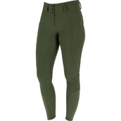 Covalliero Pantalon d'Équitation Hight Waist Full Grip AW26 Forest Green