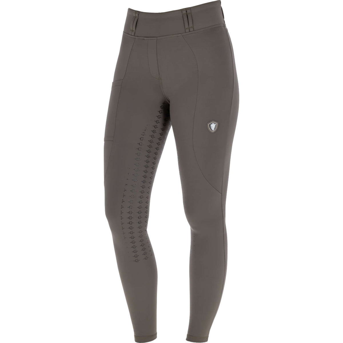 Covalliero Legging d'Équitation Full Grip AW26 Milky Chocolate