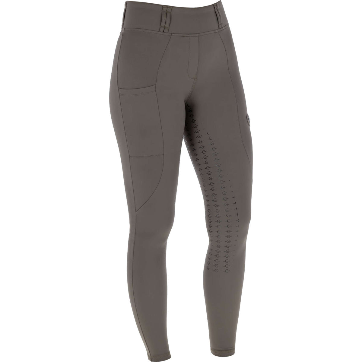 Covalliero Legging d'Équitation Full Grip AW26 Milky Chocolate