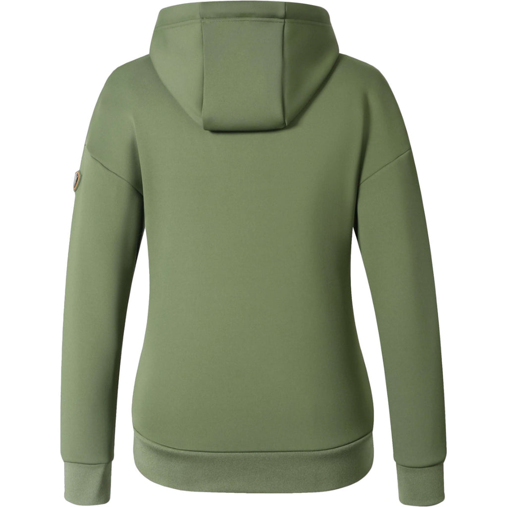 Covalliero Pull col Hoodie AW26 Forest Green