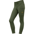 Covalliero Legging d'Équitation Full Grip AW26 Kids Forest Green