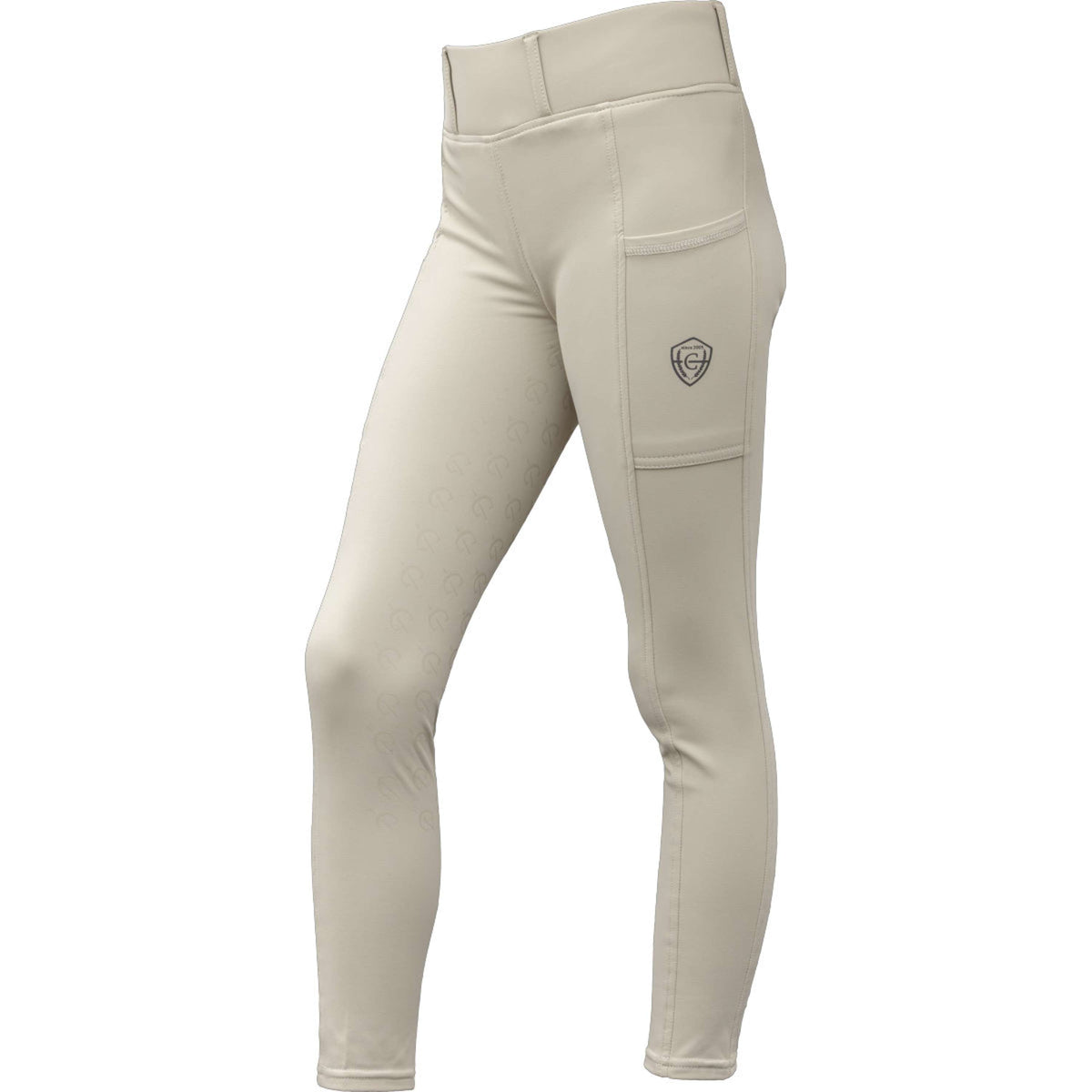 Covalliero Legging d'Équitation Full Grip AW26 Kids Beige