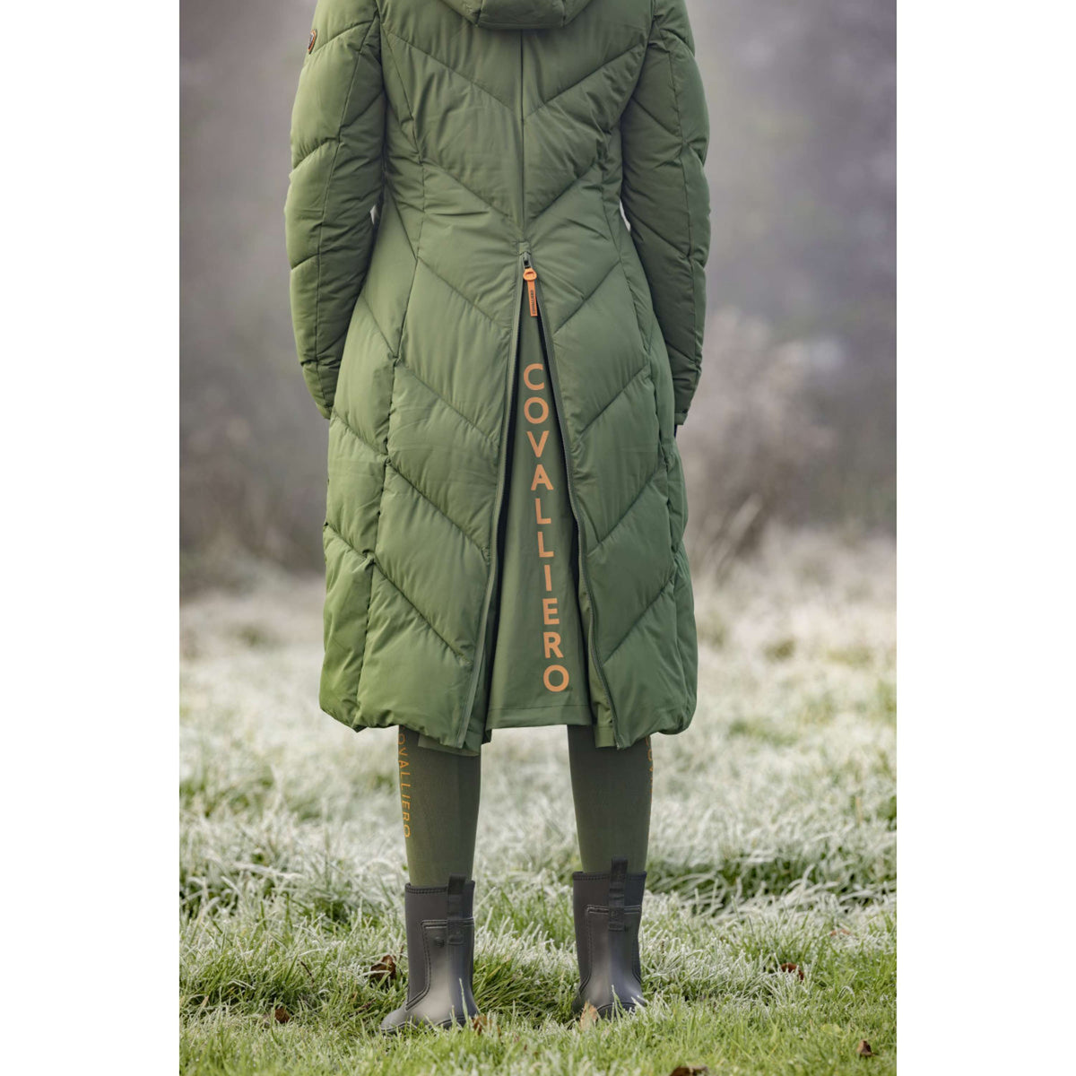 Covalliero Manteau d'hiver long AW26 Forest Green